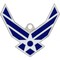 US Air Force Logo Keychain Military Key Ring Collectible Gifts Men Women Veteran